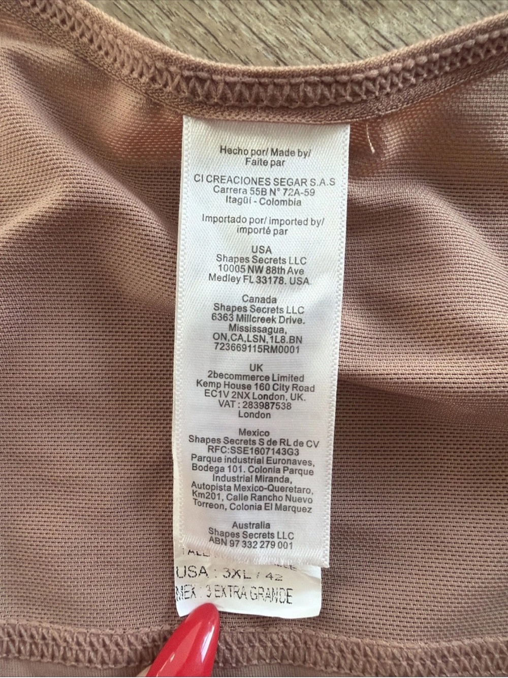 Sonryse Tummy Tuck Compression Garment for Women Fajas Colombianas Reductoras 3X - Picture 3 of 6